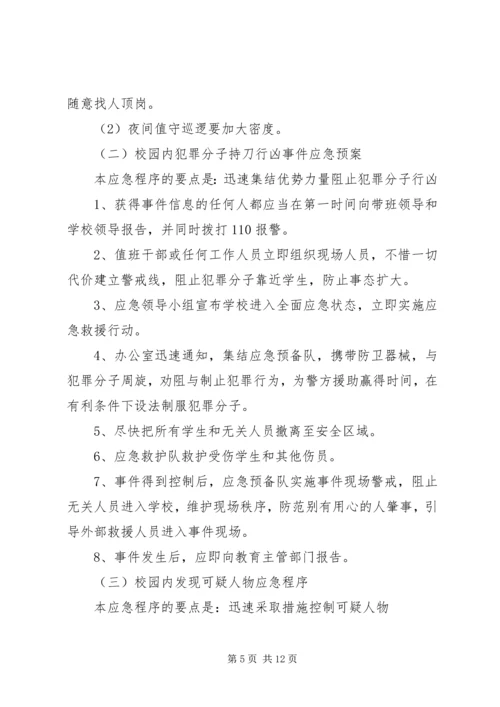 公司反恐防暴工作梳理情况.docx