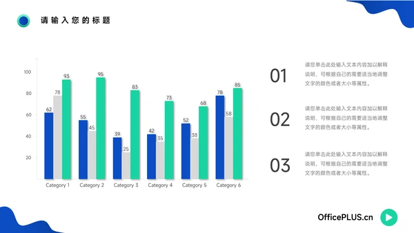蓝色大气前沿短视频运营教程PPT模板