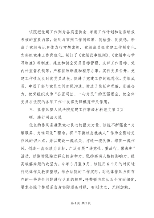 人民法院党建工作事迹材料范文.docx