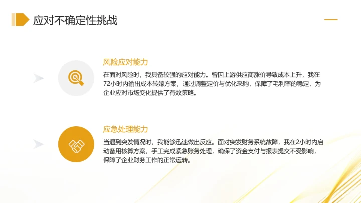 通用版大学生求职综合展示职业生涯规划（财务经理方向）X