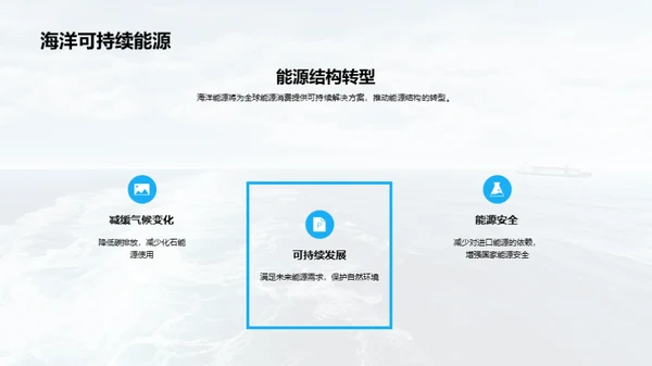 海洋能源：未来的解决之道