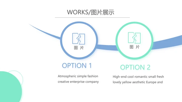 蓝色简约大方医疗公司宣传工作总结动态PPT