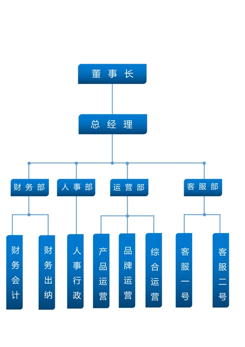 公司结构组织架构图