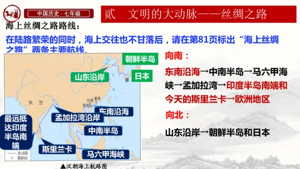 第14课 丝绸之路的开通与西域经营 课件-统编版（2024）七年级历史上册
