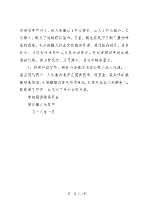 乡镇小城镇环境综合整治工作总结.docx