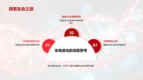 探索生物演化秘密