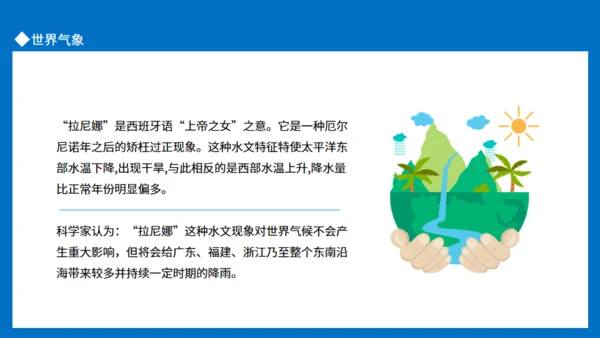 世界气象日环境变化介绍通用PPT模板