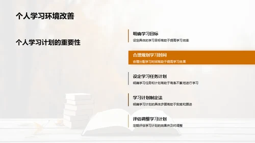 提升学力，规划学习