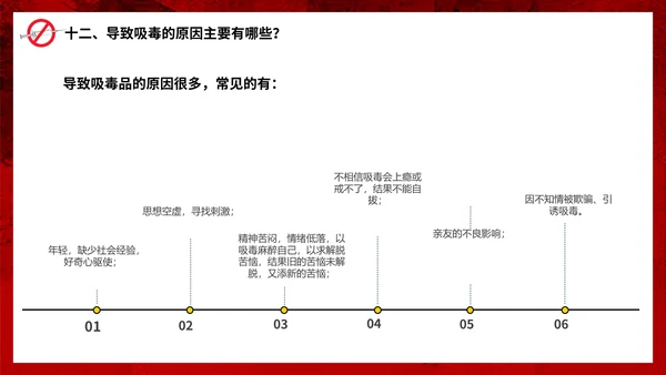 真爱生命远离犯罪行为禁毒宣传通用PPT模板