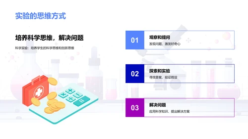 科学实验教育讲座PPT模板