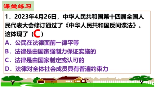 【新课标】9.2 法律保障生活课件【2024春新教材】（27张ppt）