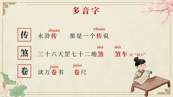 部编版语文五年级上册第二十六课忆读书PPT模板