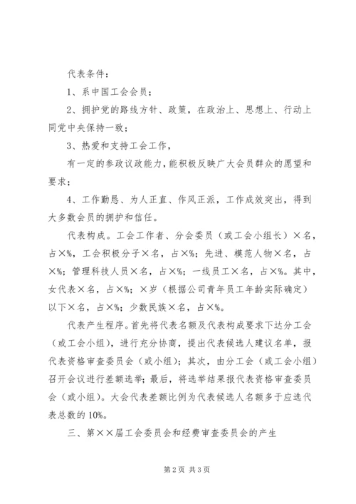 基层工会换届选举报批、选举结果报告(样式) (2).docx