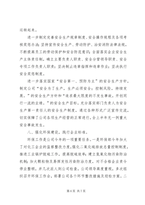 二○一○年上半年工作总结.docx