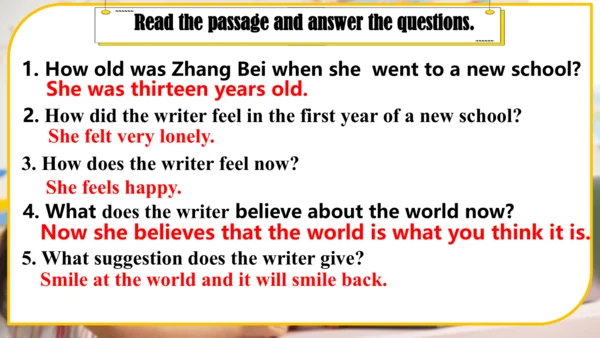 Module 9 Unit 2 I believe that the world is what y
