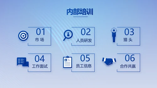 蓝色热烈欢迎上级领导莅临指导动态PPT模板