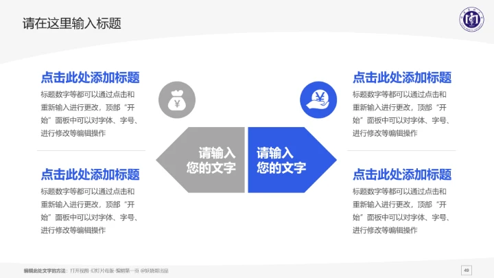 福建医科大学课题学术汇报毕业论文答辩通用PPT模板