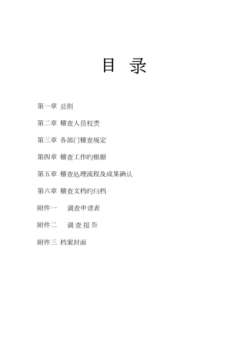 稽查工作制度.docx