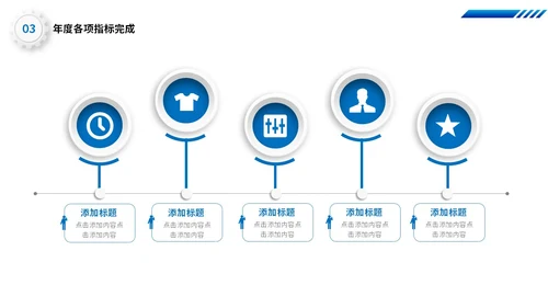 蓝色齿轮微立体科技风公司研发部年终工作总结年终总结