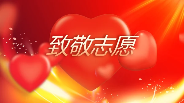 爱心公益志愿者风采活动策划方案动态PPT