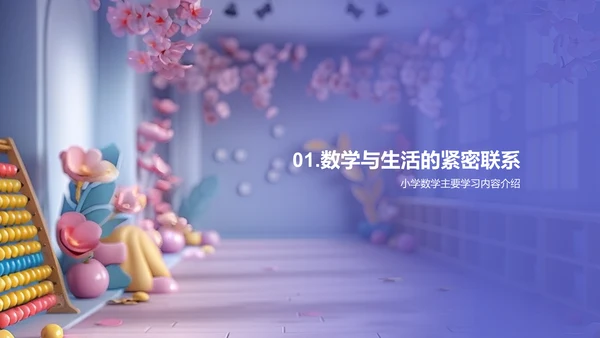数学实际运用教学PPT模板