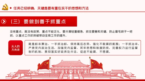 关于如何抓落实纪检监察党课PPT模板