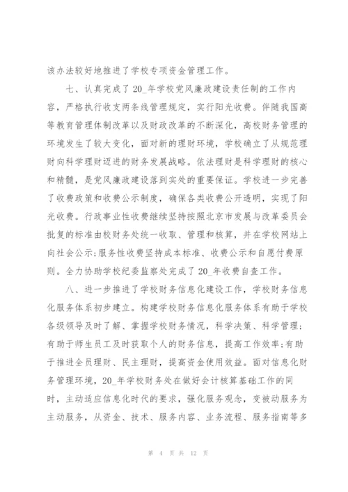 年终财务个人工作总结.docx