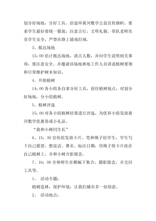 植树节活动专业策划专项方案.docx