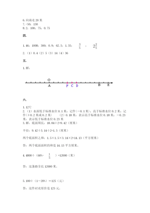 辽宁省【小升初】小升初数学试卷附参考答案（精练）.docx