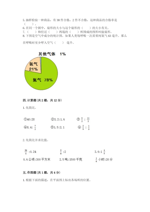 小学六年级数学上册期末考试卷（典型题）word版.docx