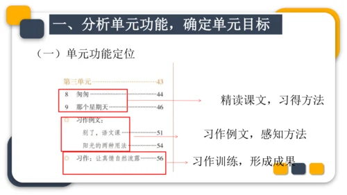 统编版六年级语文下册第三单元教材分析课件