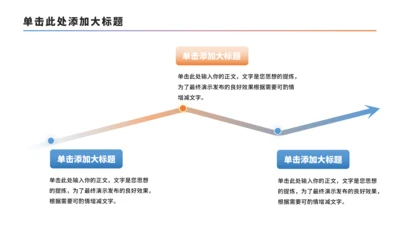 简约3项流程时间轴PPT