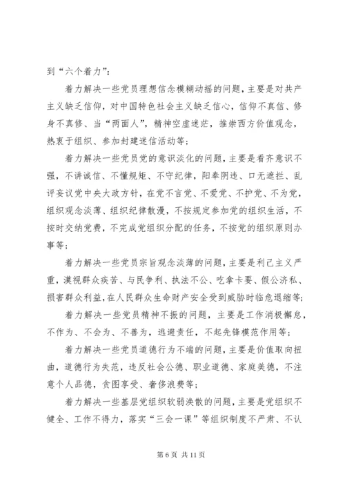 党支部班子个人问题清单及整改措施-支部班子查摆问题清单.docx