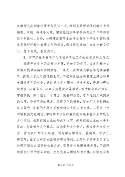 大学团委工作调研报告.docx