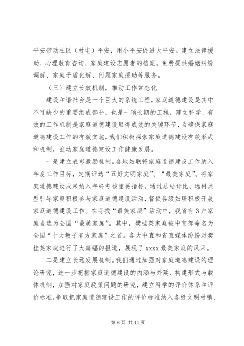 妇联道德建设工作调研报告.docx