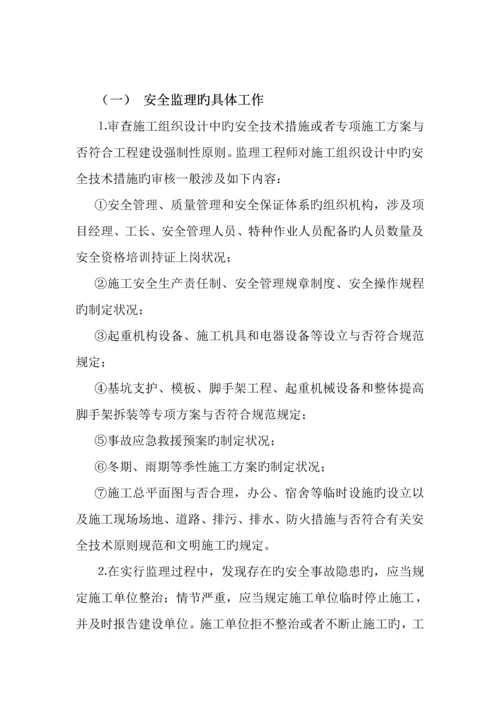 安全监理重点规划及实施标准细则.docx