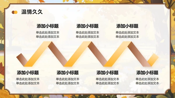 棕黄色中国风重阳节传统节日主题班会PPT模板