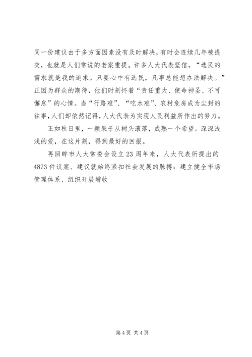人大系统建国60周年征文选登.docx