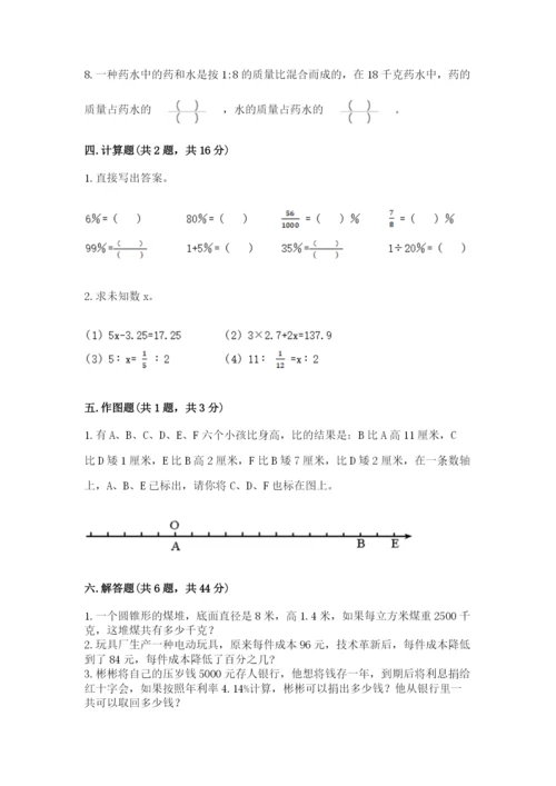 冀教版小升初数学模拟试卷附参考答案【达标题】.docx
