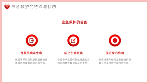 爱心红十字会，红十字应急救护通用PPT模板