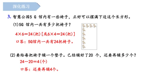 第四单元《乘法口诀（一）》（单元复习课件）二年级数学上册 人教版(共15张PPT)