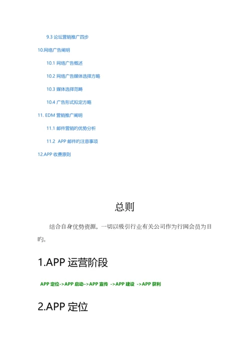 APP运营专题方案.docx