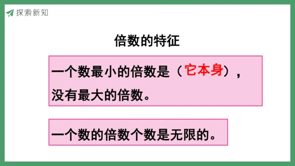 新人教版数学五年级下册2.2   因数和倍数的认识（2）课件