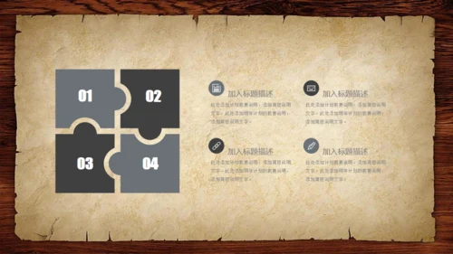 复古怀旧风时间管理教学培训通用PPT课件模板