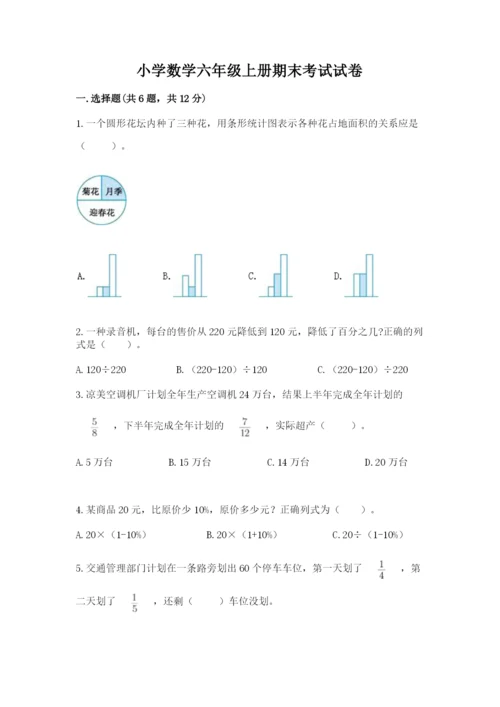 小学数学六年级上册期末考试试卷附参考答案ab卷.docx