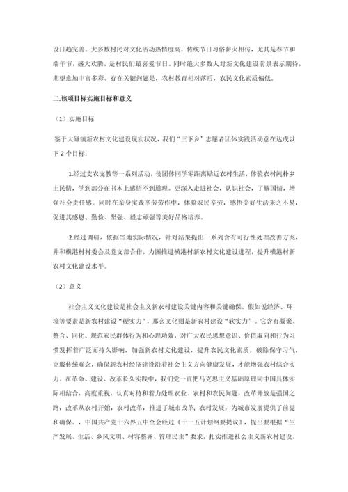 暑期三下乡调研研究报告.docx