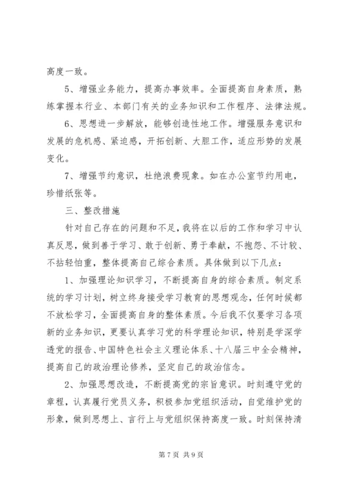 主题教育检视问题清单与整改方案.docx