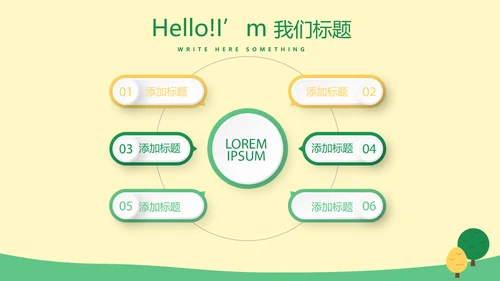 幼儿园植树节动态PPT
