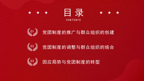 党务知识学习抗战时期的中国共产党党团制度、群众组织与党群关系PPT课件