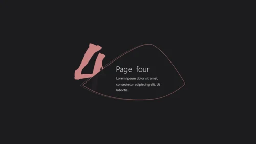 高端时尚极简欧美风通用PPT模板